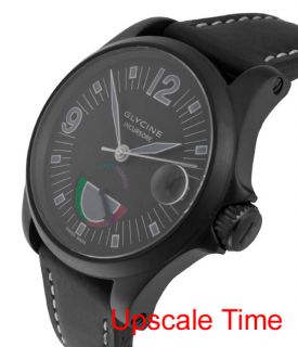 Glycine Incursore Automatic Power Reserve Mens Watch Limited Edition
