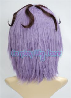 Ib Garry 11 New Vogue Purple Mix Brown Short Cosplay Hair Wig