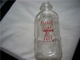 Dean Moss Milk Co Bottle in New Like Condition