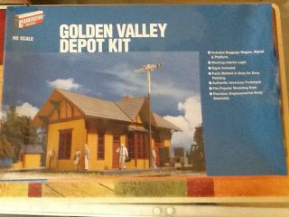 Walthers 933 3532 Golden Valley Depot HO Scale Structure Kit