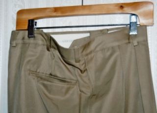 Sansabelt Mens Khaki Microfiber Walk Shorts Size 48