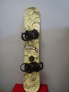 GNU 158cm Snowboard with Bindings