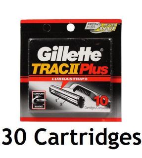 Gillette Track Trac II 2 Plus Razor Blade Shaver Replacement