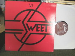 The Sweet VI 6 St 12106 Album Vinyl 80 Glam Rock Orig LP RARE Capitol