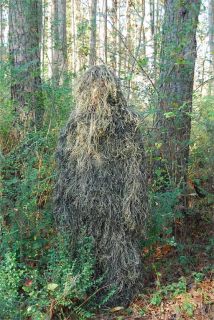 Adult Stealth Ghillie Suit Woodland Size M L