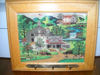 Estate Picture with Wooden Frame Gilroy California Made in USA