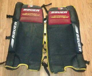 Bauer Belfour Street Reactor 26 Jr Goalie Pads