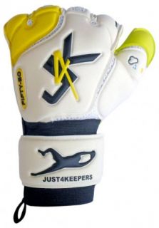 Pro Hybrid Roll Flat Soccer Goalkeeper Goalie Gloves Size 9 Retail $65