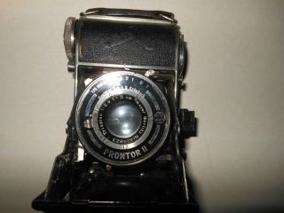 GAUTHIER PRONTOR II CAMERA MEYER GORLITZ LENS GERMANY TRIOPLAN