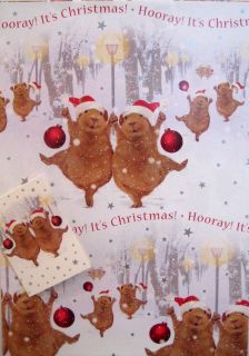  Funny Guinea Pig Xmas Wrapping Paper Festive Frolics Gift Wrap