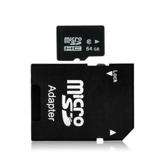 64GB 64 GB MicroSD TF Micro SD Memory Card Free SD Memory Card Adapter