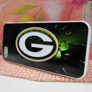 Green Bay Packers Rubber Silicone Skin Case Cover for Apple iPhone 5