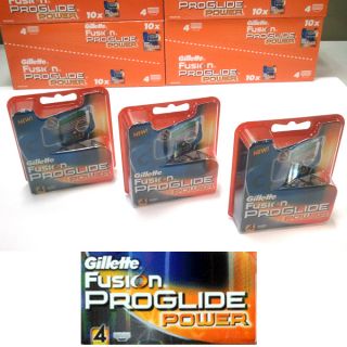 12 Gillette Fusion Proglide Blade 4x3 