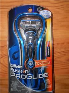 Gillette Fusion Proglide Power Razor System New