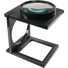 5X Giant Linen Magnifier Magnifying Glass Stand Desk 4