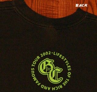 Sale Tee Good Charlotte 2002 Rock Concert Tour T Shirt M