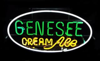 GENESEE CREAM ALE BEER NEON SIGN Rochester NY NEW Vintage Style