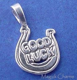 Sterling Silver Good Luck Horseshoe Charm