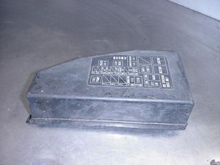 This is a fuse box cover from a 90 geo storm, condition is good and