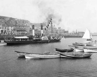 Whitby to Scarborough Paddle Steamer Photograph 442A
