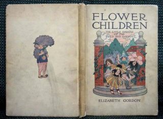 1910 Antique Flower Children Elizabeth Gordon M T Ross