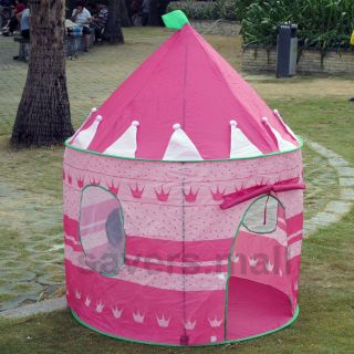 Princess Castle Play House Portable Tent Christmas Gift for Girl, Kids