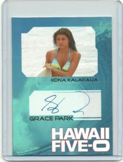 Hawaii Five O Grace Park Autograph Signed Print Card