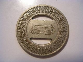 Vintage Grand Forks Transportation Company Good for One City Fare