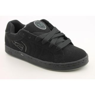 Globe Focus Mens Size 5 Black Nubuck Leather Skate Shoes