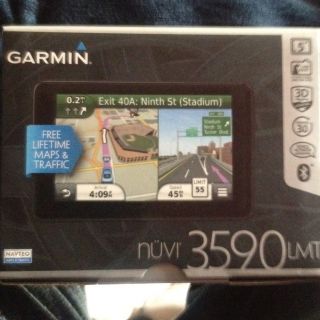Garmin Nuvi 3590LMT Portable GPS Navigation Unit