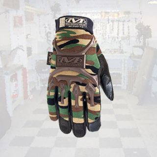 New Mechanix Wear Stealth Woodland Camo M Pact Gloves Medium
