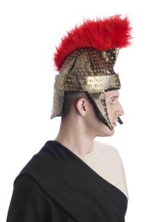 Adult Male Gladiator Costume Helmet New