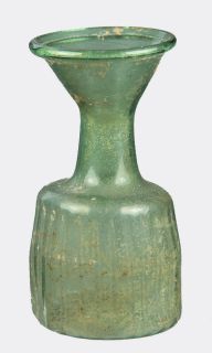 Late Roman Mould Blown Glass Vase