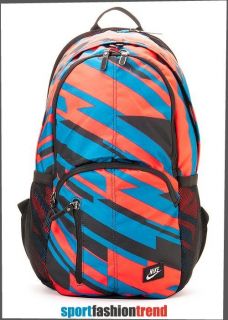  Cordura Backpack Book Bag Red Blue Black Graffiti BA4265 607
