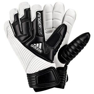  Response Finger Tip Black Goalkeeper Gloves Soccer Goalie Size 10