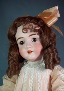 27 Antique German Bisque Doll Walkure Kestner
