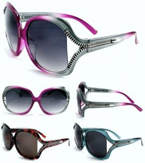 Georgio Caponi ☆ Zipper Sunglasses ☆ Choose Color ☆ Free Ed