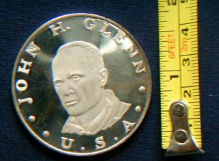 1970 Astronauts Complete Set 33 Silver Medals Mercury Gemini Apollo 24