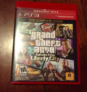 Grand Theft Auto Episodes from Liberty City Play Station 3