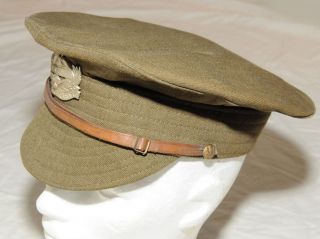 WW1 Gloucester Regiment Trench Cap with Original Back Badge