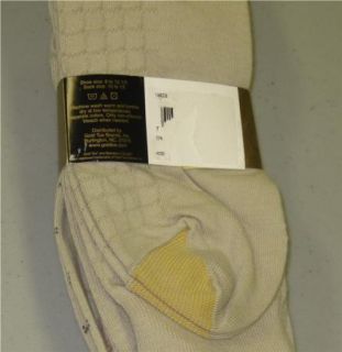 Gold Toe Fashion Socks Light Brown 3 PK Sz 6 to 12 1 2