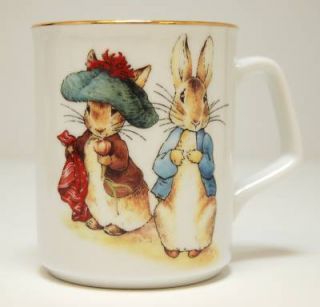 Reutter Porzellan Germany Peter Rabbit Mug New