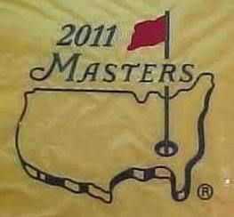 2011 Masters Official Embroidered Golf Pin Flag SEALED