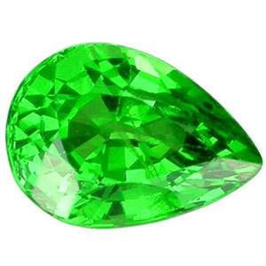 Tsavorite Green Garnet 8 5 x 6 1 mm Pear Shape Loose Gemstones 1 70
