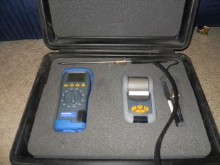 GOODWAY Combustion Gas Analyzer Stack Efficiency Tester **With Pinter