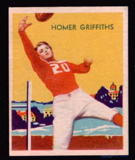 1935 National Chicle 13 Homer Griffiths Cardinals EX MT
