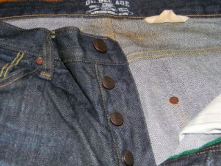 Gilded Age 1003 Riders Selvedge Jeans Raw Denim 33 x 34
