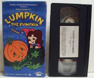 Bobby Goldsboros Lumpkin The Pumpkin 1991 VHS Witches Tara Halloween