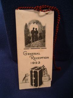 Description General Reception 1923. Grinnell college Quadrangle