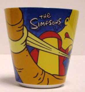  The Simpsons Coffee Mug Cup Homer Bart Signed Matt Groening